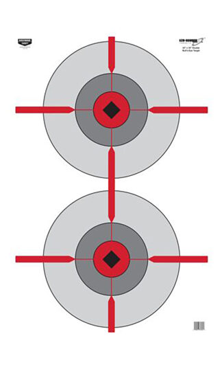 Birchwood Casey 37031 EZE-Scorer Bullseye Paper Target 23" x 35" 100 Per Pkg
