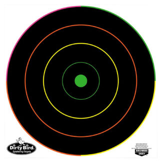 Birchwood Casey Dirty Bird Bullseye Tagboard Target 12 in, 100/Package