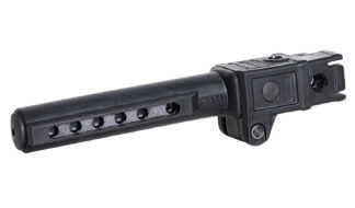 NCStar VG147 Folding Mil-Spec Stock Tube, Black for AKM Pattern Receivers