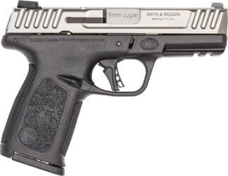 Smith & Wesson SD9 2.0 Striker-Fired 9mm 4 in Serrated Slide Black/Steel