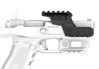Recover Tactical UR2001 Brace Upper Rail Black 20/20 Series Stabilizer