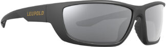 Leupold Cheyenne Performance Eyewear, Shadow Gray Flash Lenses, Matte Black Frame