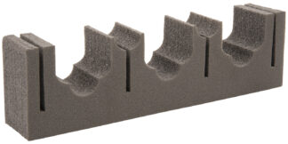 Allen Company Magnetic Firearm & Fishing Rod Holder (Magnet Mount) Black Metal/Foam, Holds 3 Guns