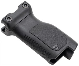 Strike Industries Angled Vertical Grip Long Black Polymer with Cable Management Storage