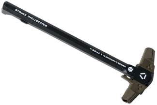 Strike Industries T-Bone Charging Handle .223/5.56 for AR-15, OD Green Polymer, Aluminum Shaft