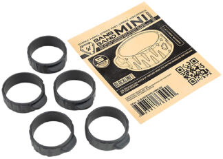 Strike Industries Bang Band Mini 34mm NBR Anti-Slip Rubber Band, Black (5-Pack)