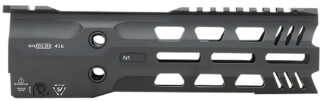 Strike Industries GRIDLOK416L9 9 in M-LOK Handguard Rail, Black Aluminum