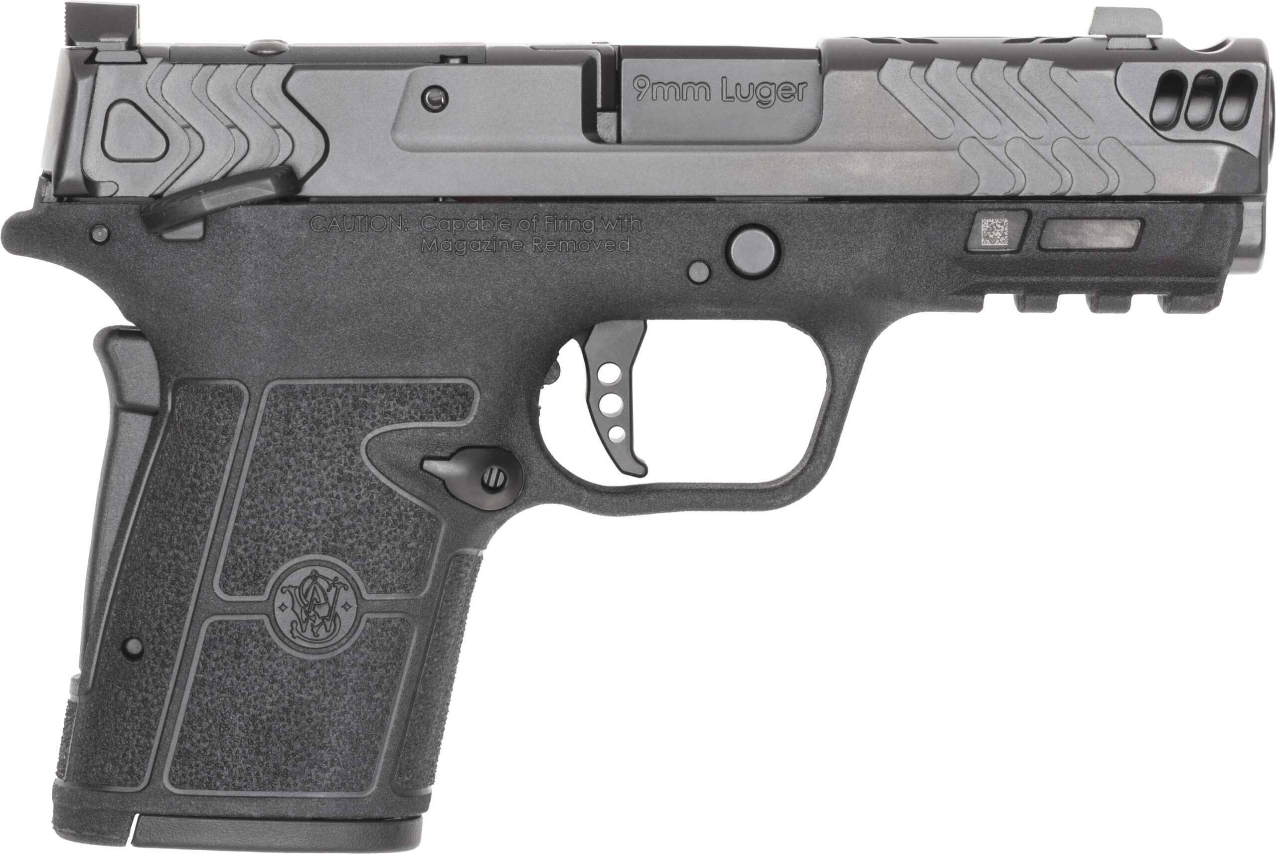 Smith & Wesson Equalizer 9mm Semi-Auto Ported Optic Ready Black Armornite