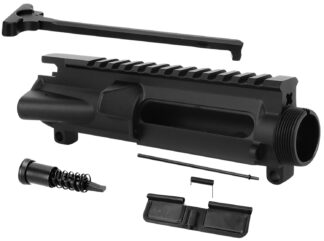 TacFire UP01-C2 Stripped Upper Receiver .223 Rem/5.56 NATO, Black Anodized 7075 T6