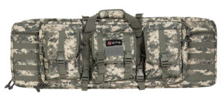 G*Outdoors Double Rifle Case DRC36ACU 36 in Double Rifle, MOLLE, Lockable Zippers