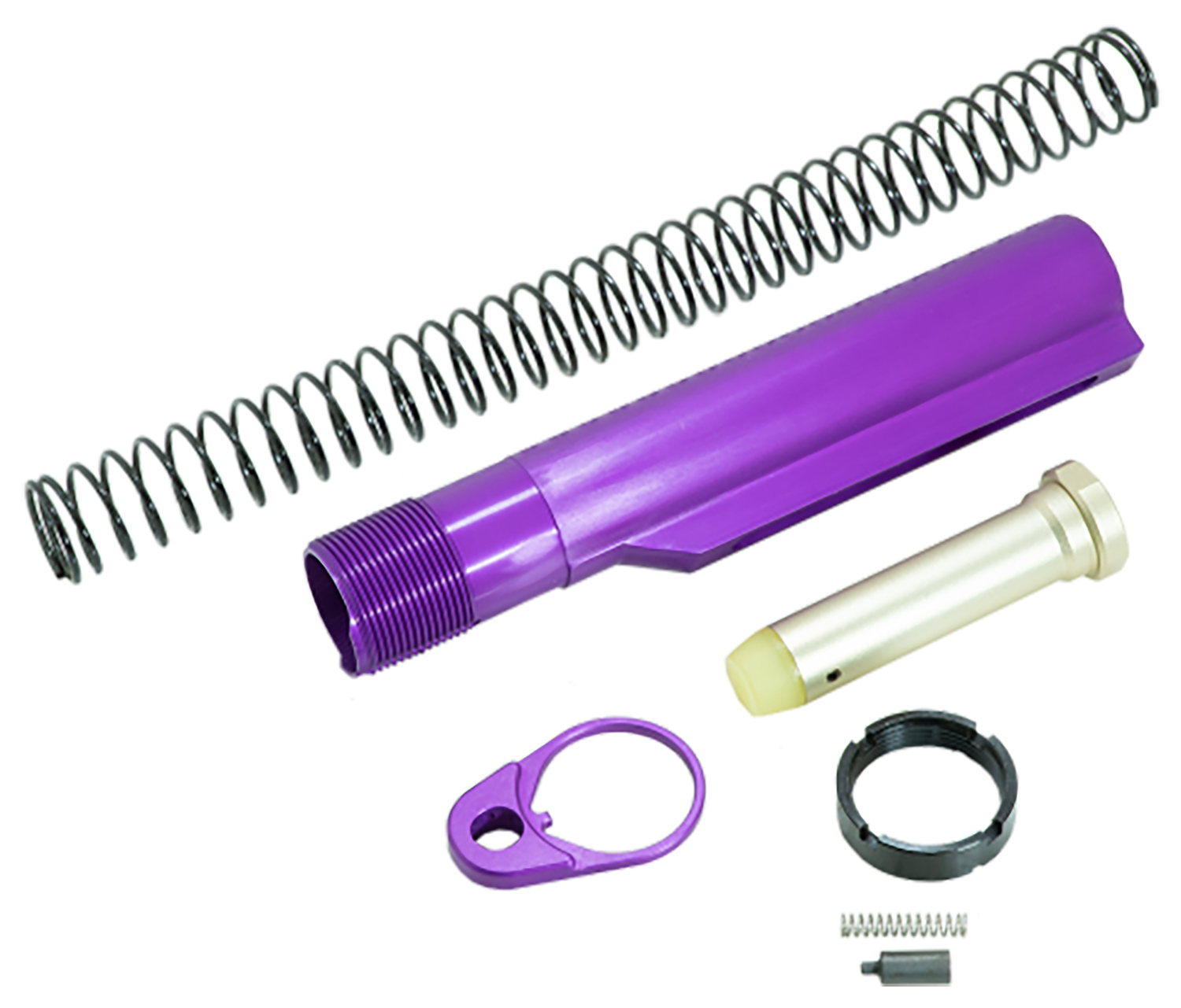 TIMBER CREEK OUTDOOR INC AR-15 Buffer Tube Kit Purple Anodized