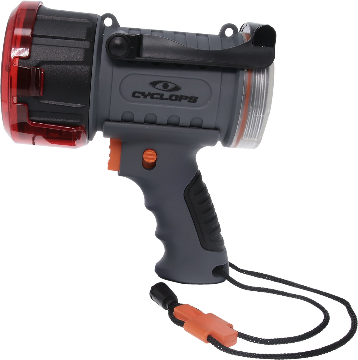 Cyclops CYC2000WP Spotlight W/Flood Light 500/2000 Lumens Waterproof LED Red/White
