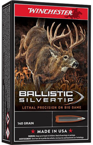 Winchester Ballistic Silvertip 6.5 PRC 140 gr Polymer-Tipped Hunting Ammo, 20 Rounds