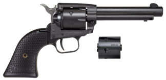 Heritage Arms Rough Rider Single-Action Revolver 4.75 in Barrel, 6 Rounds, Black Satin Steel Frame