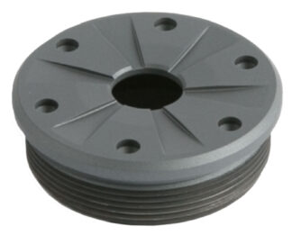 Silencer Co Bravo Front Cap 7.62mm Stainless Steel Gray