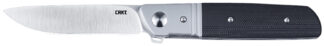 Columbia River Bamboozled 3.34 in D2 Steel Flipper Pocket Knife, G10 Handle, Liner Lock