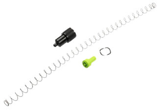 Wilson Combat  Extension Tube  1rd Black Parkerized with QD Sling Stud for Remington 870/1100/11-87, Includes Follower & Springs