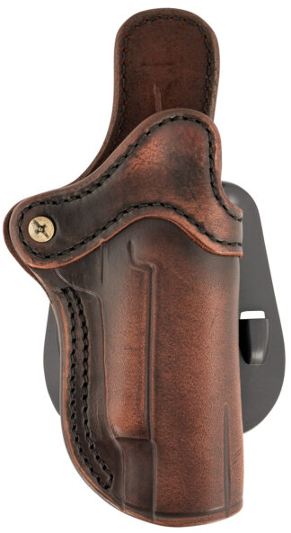 1791 Gunleather ORPDH1VTGR Optic-Ready Paddle OWB Holster, Right Hand, Vintage Leather