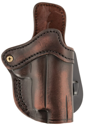 1791 Gunleather Optic Ready Paddle Holster 2.3, Fits Glock 17, Right Hand, Vintage Leather