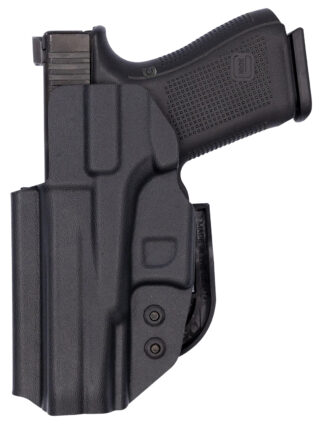 C&G Holsters Covert IWB Black Kydex Belt-Clip Holster for Glock 19/23 with Red Dot Cut