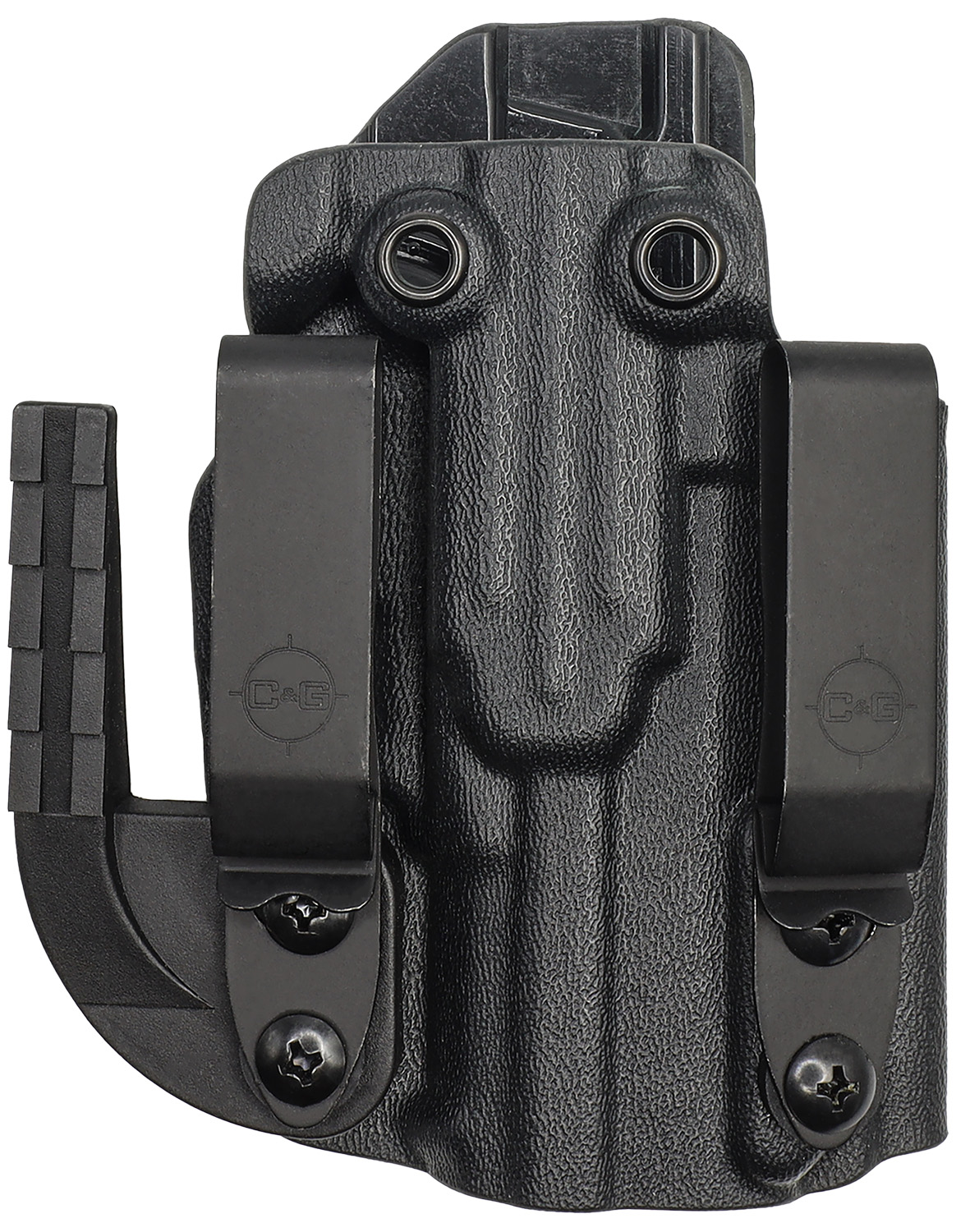 C&G Holsters Covert IWB Kydex Belt Clip Holster Fits SIG P365 (Black)