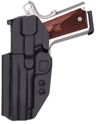 C&G Holsters Covert IWB Kydex Holster, Black, Belt Clip, Right Hand, for 1911 4.25 and EDC X9
