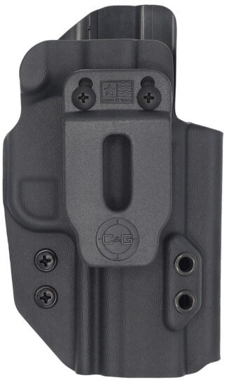 C&G Holsters Covert IWB Kydex Belt Clip Holster, Fits FN 509/Tactical, Right Hand, Black