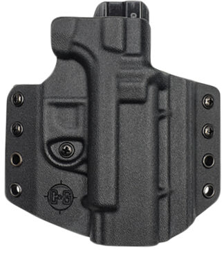 C&G Holsters Covert OWB Glock 19/23/45 Belt-Loop Black Kydex Holster