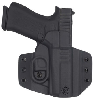 C&G Holsters Covert OWB Black Kydex Belt Loop Holster for Glock 43/43X/MOS
