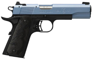 Browning 1911 Black Label .22 LR Semi-Auto 4.25 in Barrel, 10+1 Rds Polar Blue Cerakote