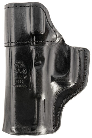 DeSantis Gunhide 127BAB6Z0 Inside Heat IWB Black Leather Belt Clip Fits Glock 19/19 Gen 5/19X/23/32/45 Right Hand