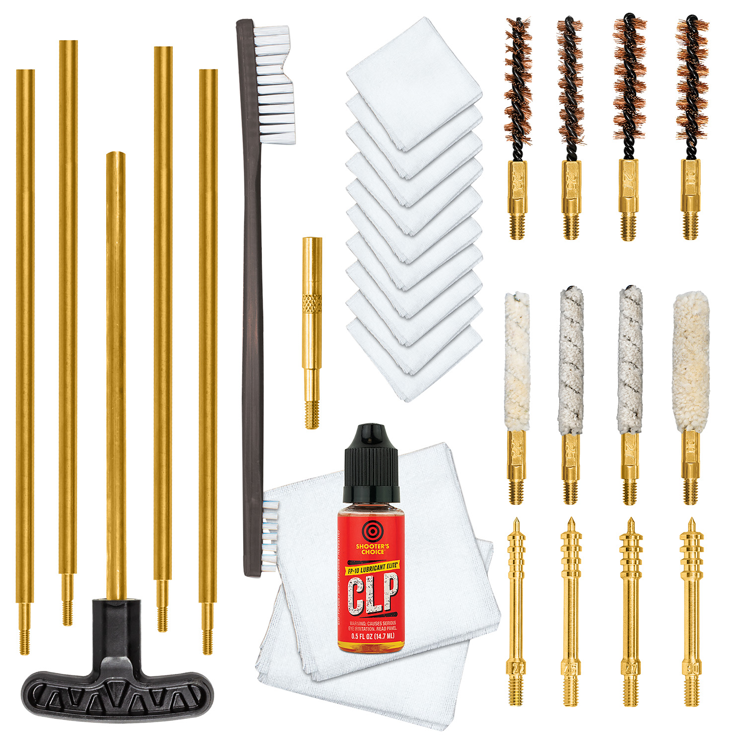 Otis Multi-Caliber Rifle Cleaning Kit 8.75 in Length