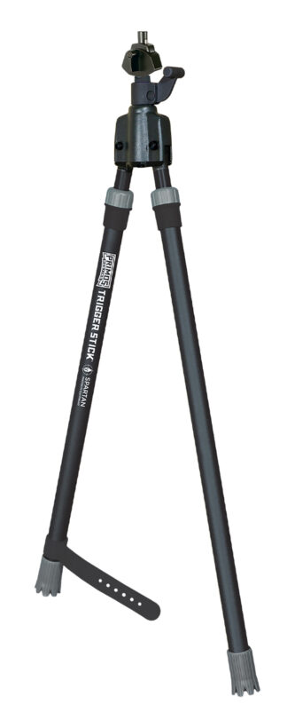 Primos Trigger Stick Medium 21.50-40 in Gun-Mounted Bipod, Black Spartan Magnetic Attachment System