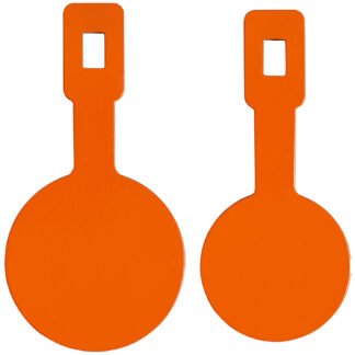 Champion Targets Impact Steel TYL Rimfire Targets 4-Pack, Orange