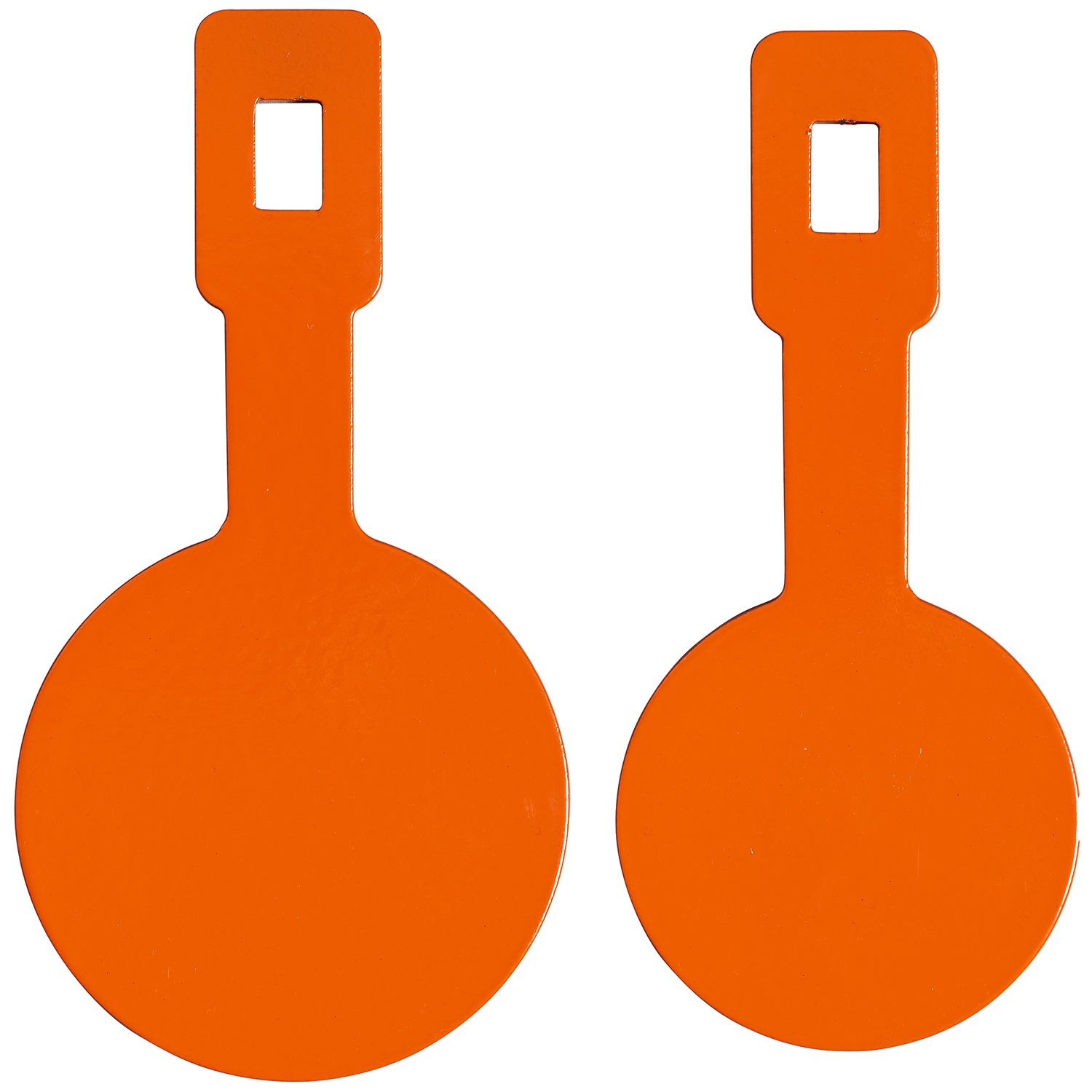 Champion Targets Impact Steel TYL Rimfire Targets 4-Pack, Orange