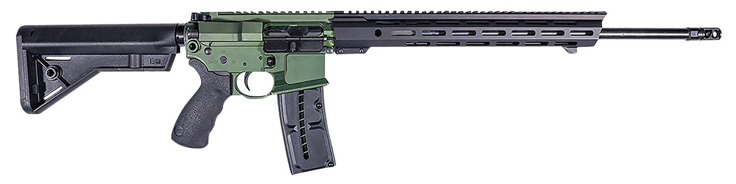 Franklin Armory 0010056ODG F17 L 17 WSM 20+1 20" Black Precision Barrel, OD Green Aluminum w/M-LOK & Picatinny Rail Receiver, Black Bravo C Stock