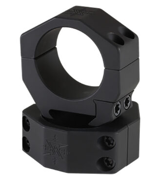 Seekins Precision 0010630012 34mm Scope Rings, 1.45in AR High, Matte Black