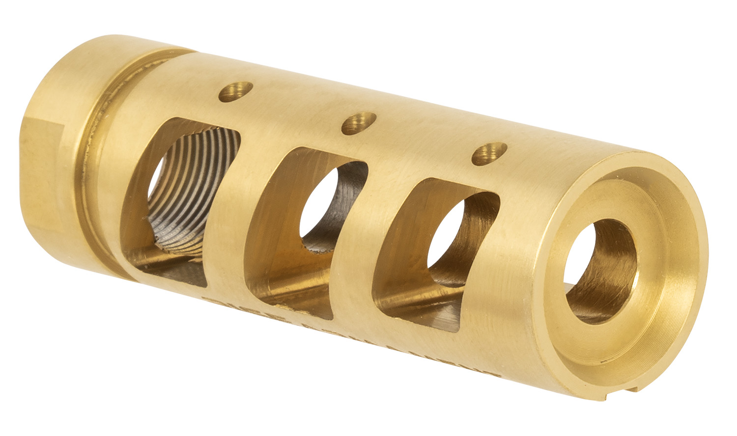 Rise Armament RA701308TIN RA-701 Gold Nitride Titanium with 5/8"-24 tpi Threads for 30 Cal
