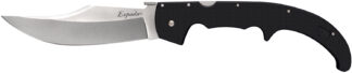 Cold Steel CS62MGC Espada XL 7.50 in AUS-10A SS Clip Point Folding Knife, Black G-10