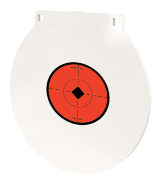Birchwood Casey RND10 10 in Round Steel Target Plate, Hanging, NM500 Steel