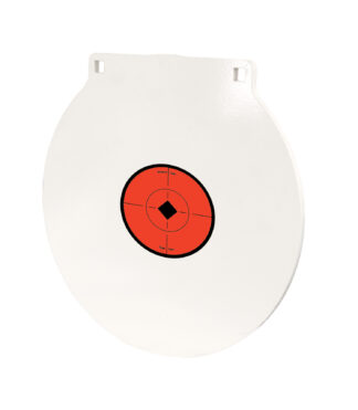 Birchwood Casey RND12 12 in Round Steel Target, 1/2 in NM500 Steel, Hanging