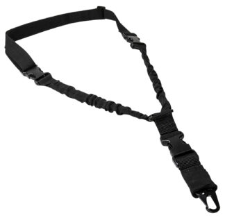 NCStar ADBS1PB Single Point Adjustable Bungee Sling, Black, 30"-38"