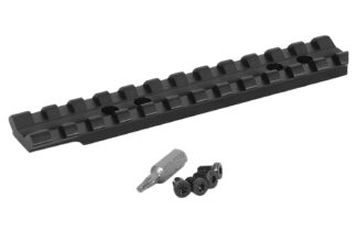 Henry Repeating Arms EGW Picatinny Rail Matte Black Aluminum 5.09 in Long