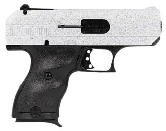 Hi-Point C9 9mm Single-Action Semi-Auto 3.5 in Barrel 8+1 Hydro-Dipped White Sparkle Slide