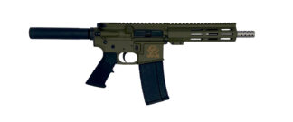 Great Lakes GL15223SSPODG Semi-Auto .223 Wylde 7.5 in Barrel 30+1 OD Green/SS