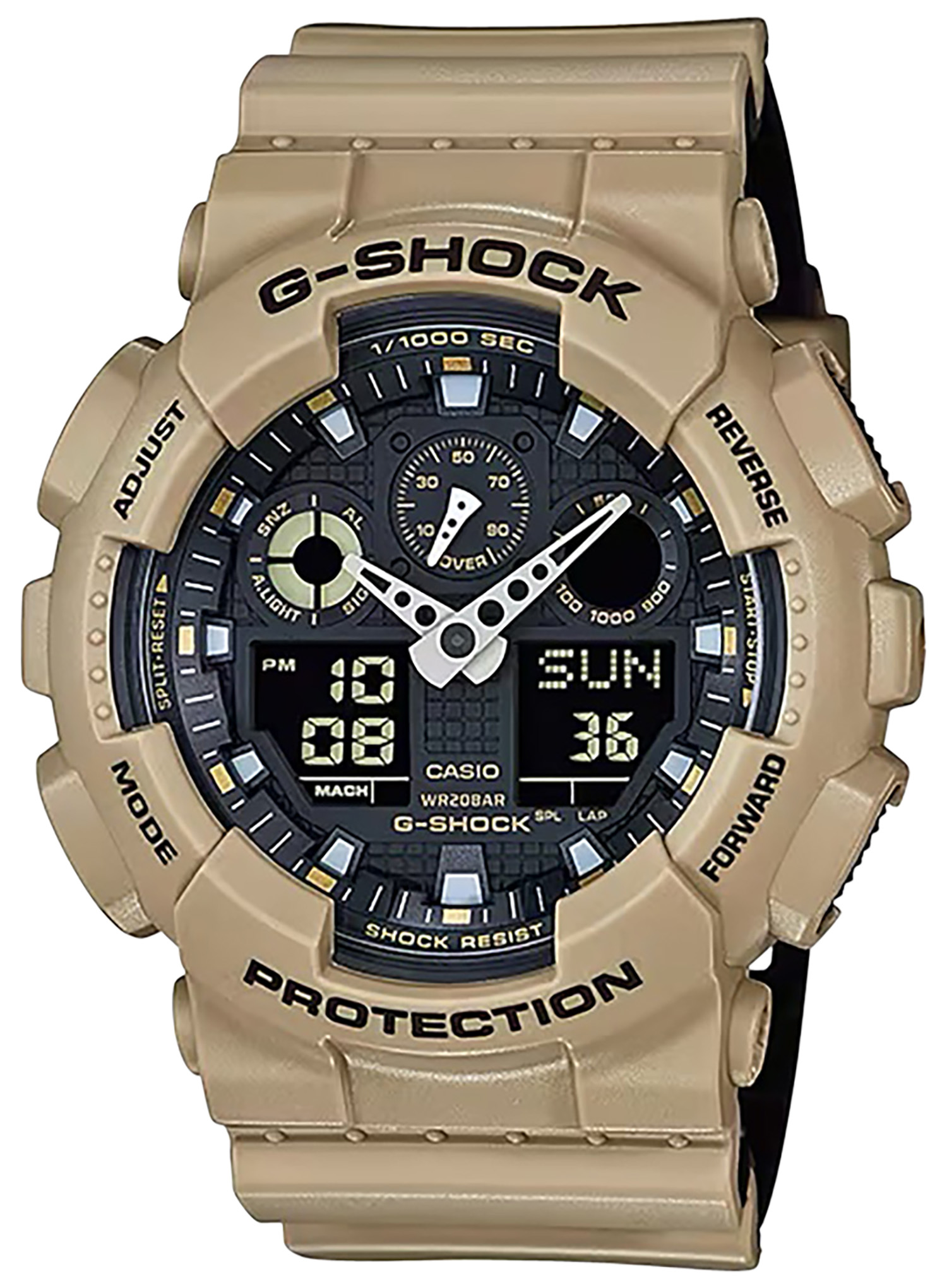 G-SHOCK GA100L8A Tactical Anti-Magnetic Analog-Digital Watch