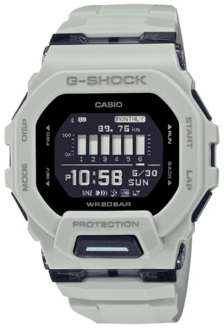 G-shock/vlc Distribution GBD200UU9 G-Shock Tactical White Stainless Steel Bezel 145-215mm