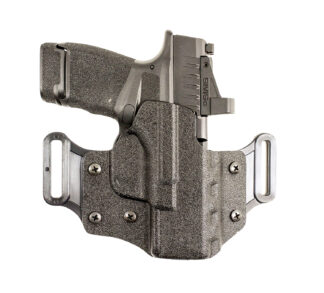DeSantis Veiled Partner OWB Black Kydex Belt Slide Holster, Right Hand, Fits Springfield Echelon