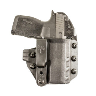 DeSantis Uni-Tuk 206KA6VZ0 IWB Black Kydex Belt-Clip Holster Right-Hand Glock 19/19X