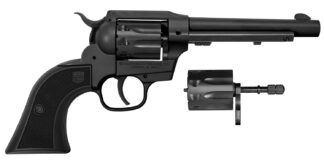 Diamondback Sidekick Double/Single Action .22 LR/22 Mag, 5.5 in, 9rd, Black Cerakote